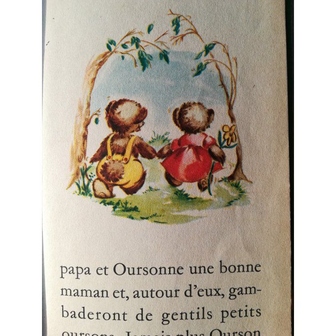 L'ourson qui cherchait des amis