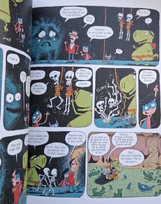 La bande des super, mon père est un agent super-top-secret