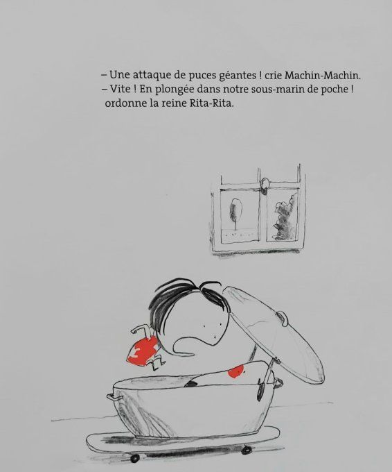 La cachette de Rita et Machin