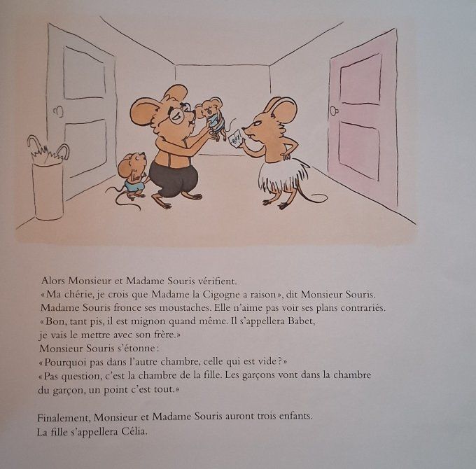 La chambre de la fille