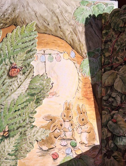 La chasse aux oeufs de Pâques