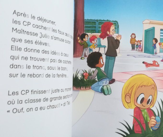 Je suis en CP, la chasse aux oeufs