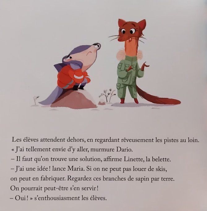 La classe de ski