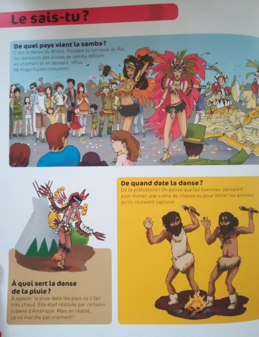 Questions/réponses, la danse