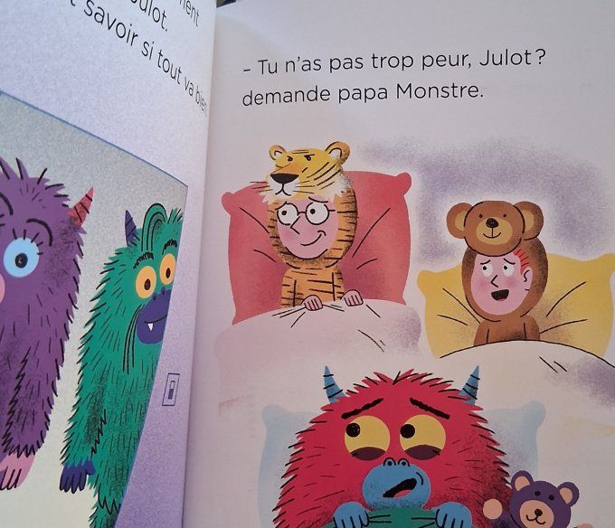 La famille monstre a peur du noir