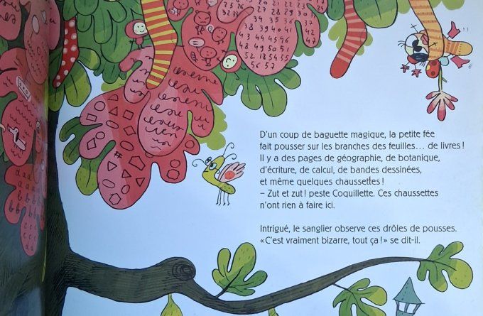La fée coquillette et l'arbre école