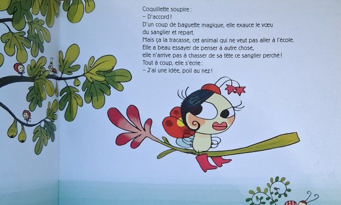 La fée coquillette et l'arbre école