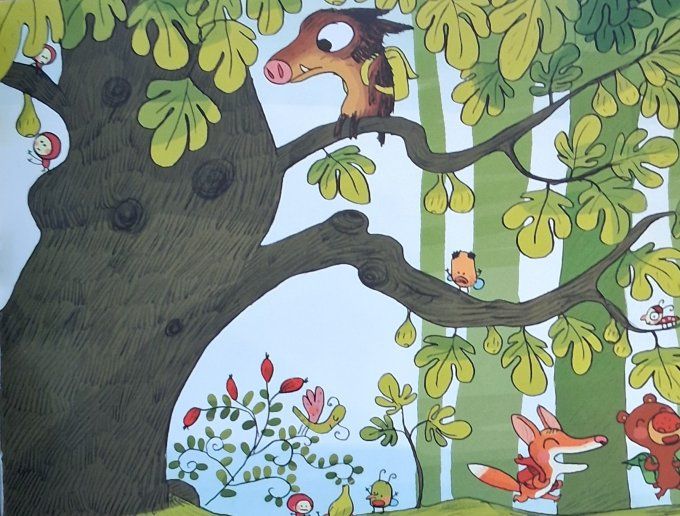 La fée coquillette et l'arbre école