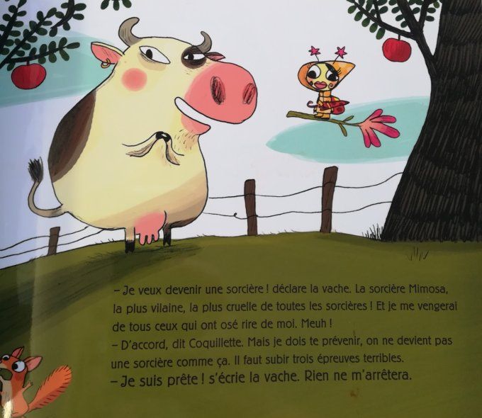 La fée coquillette et la vache apprentie sorcière