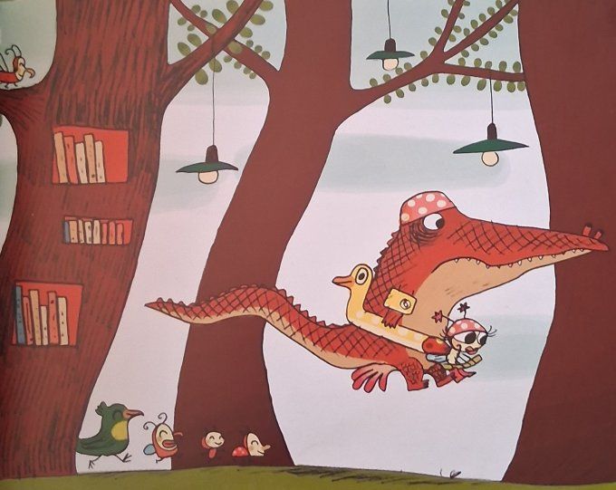 La fée coquillette et le croco-baigneur