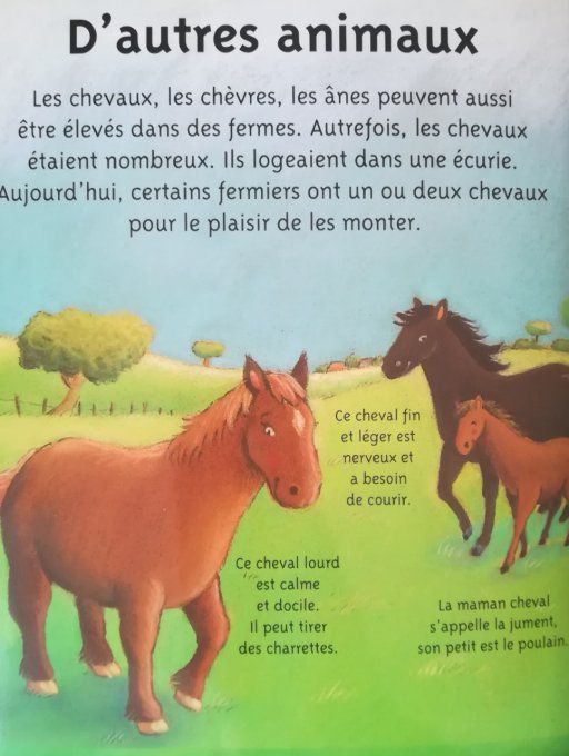 La petite imagerie, les animaux de la ferme