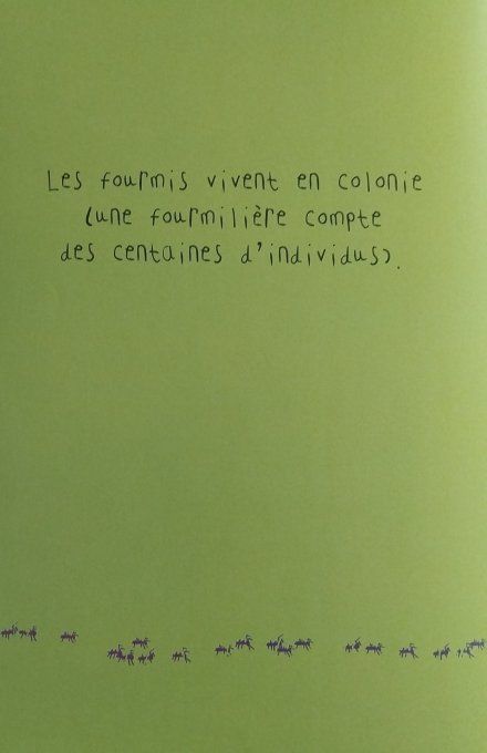 Les sciences naturelles de Tatsu Nagata, la fourmi
