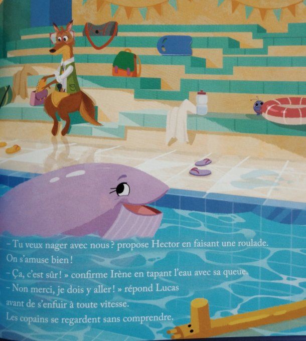 La leçon de natation
