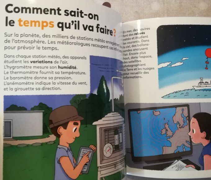Mes p'tites questions, la météo