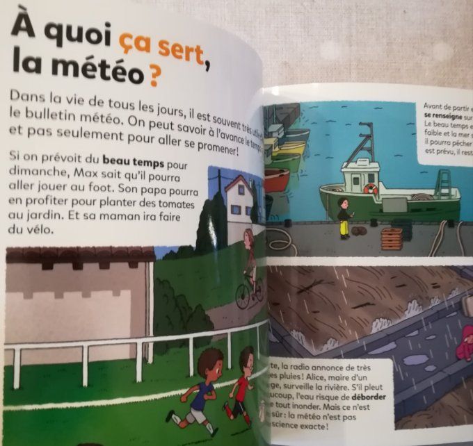 Mes p'tites questions, la météo