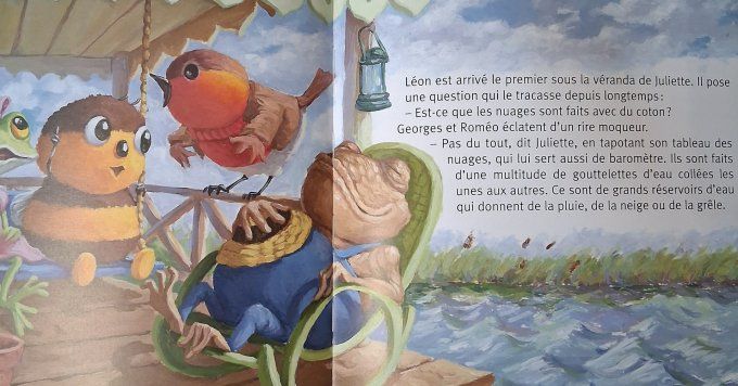 La météo de Juliette la rainette