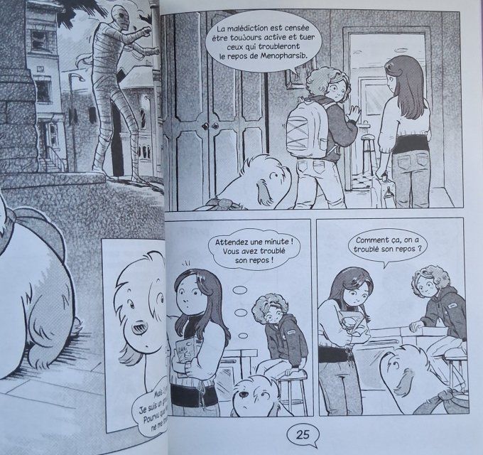 La momie mystérieuse, Sam détective