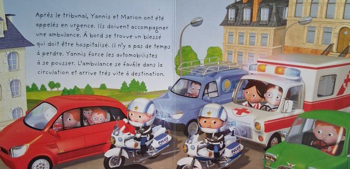 P'tit garçon, La moto de Police de Yanis