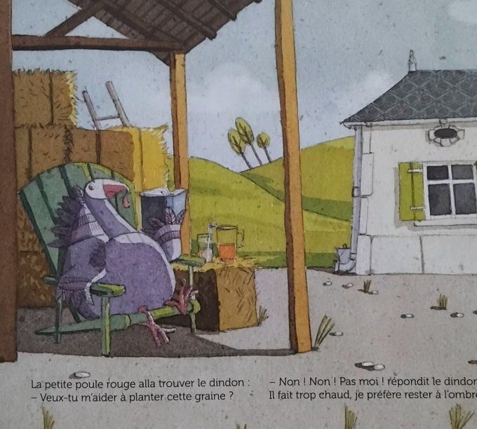 La petite poule rouge