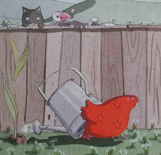 La petite poule rouge