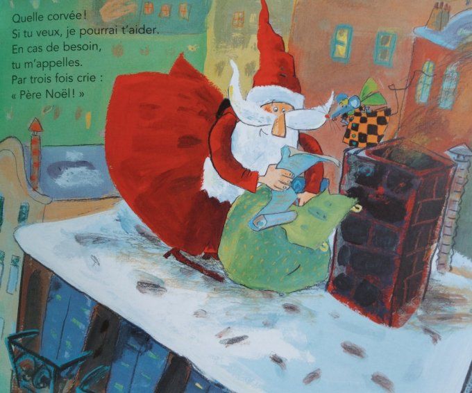 La Petite Souris, le Père Noël et le lapin de Pâques