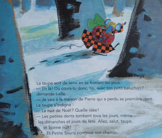La Petite Souris, le Père Noël et le lapin de Pâques
