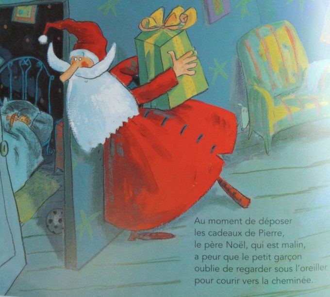 La Petite Souris, le Père Noël et le lapin de Pâques