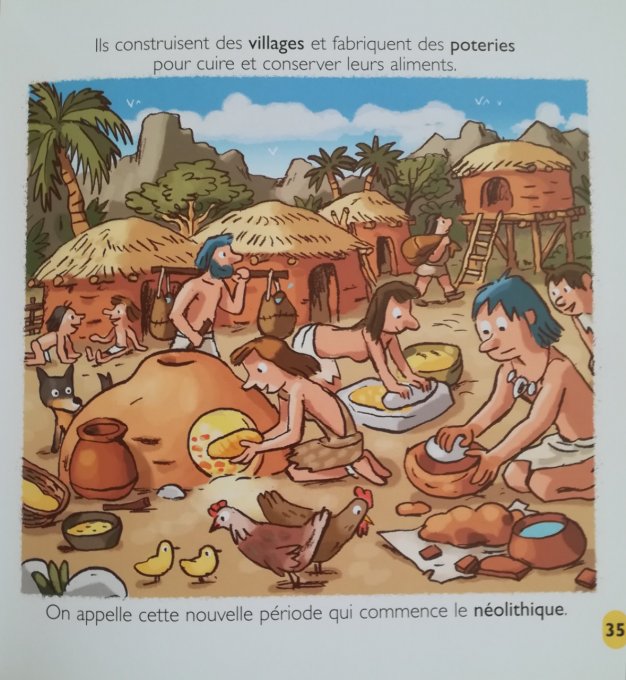 La préhistoire, mes petites encyclopédies Larousse