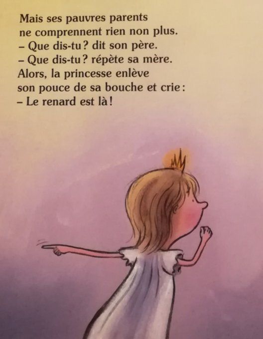 La princesse qui suçait son pouce