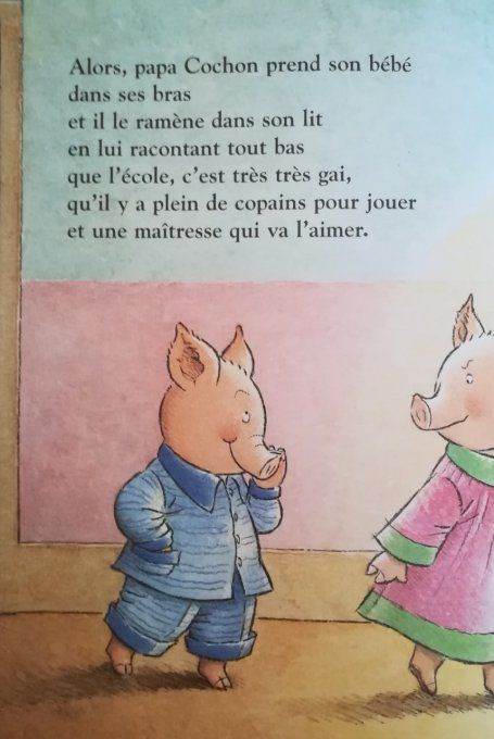 La rentrée de la famille cochon