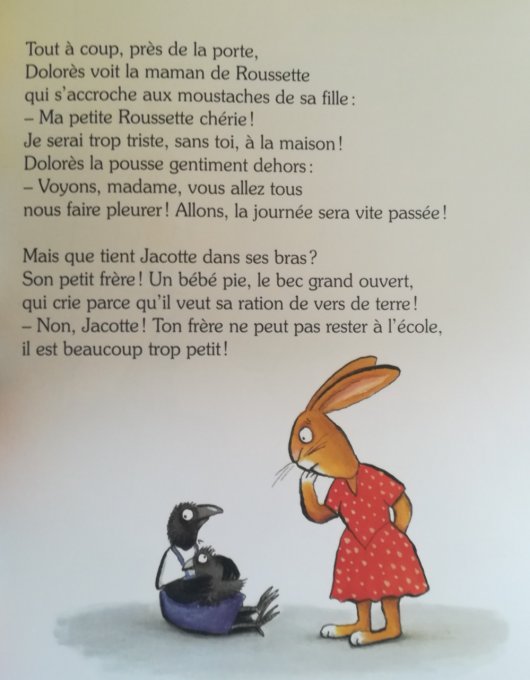 La rentrée de la maîtresse, les belles histoires