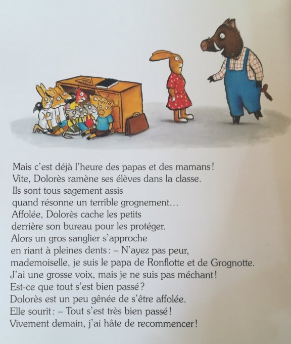 La rentrée de la maîtresse, les belles histoires