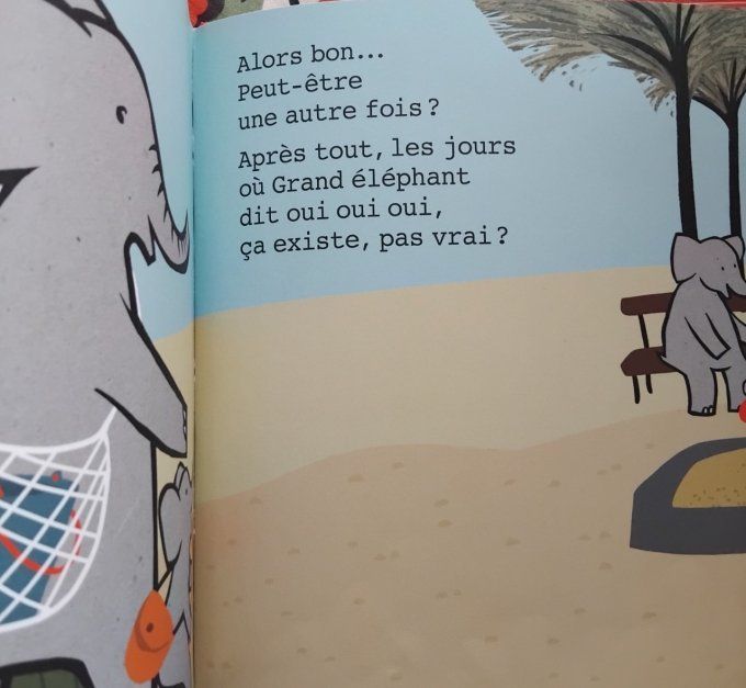 La sucette de Petit Eléphant