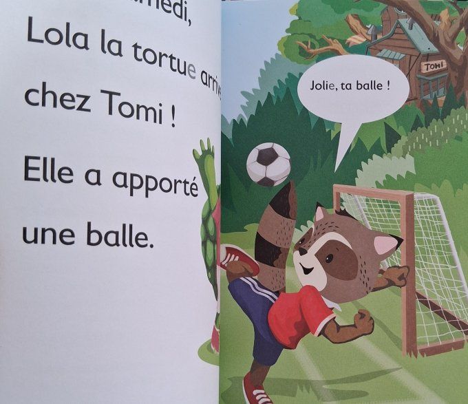 Mes premières lectures syllabiques, la tortue (CP)