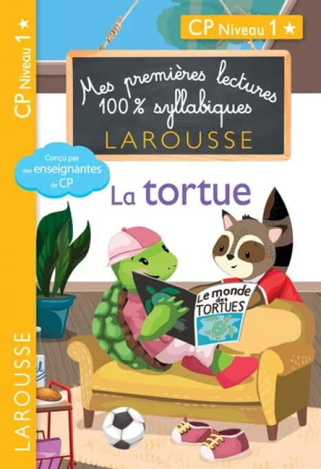 Mes premières lectures syllabiques, la tortue (CP)