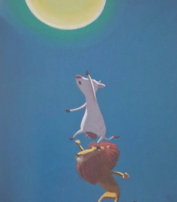 La vache qui voulait éteindre la lune, Mamie Poule raconte