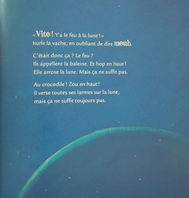 La vache qui voulait éteindre la lune, Mamie Poule raconte