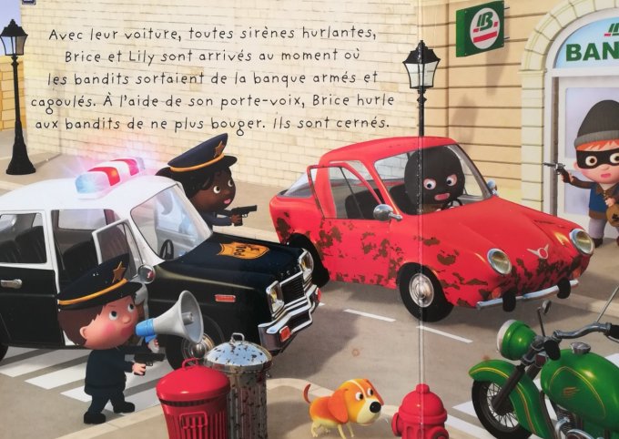 P'tit garçon, La voiture de police de Brice