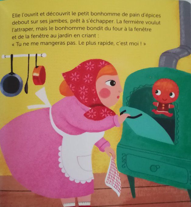 Mes p'tits contes, le bonhomme en pain d'épices