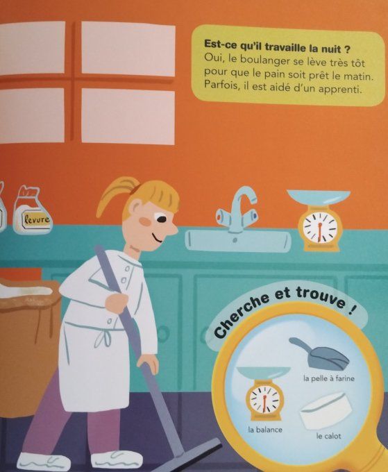 Mes premières questions/réponses, le boulanger