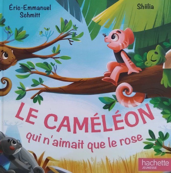 Le caméléon qui n'aimait que le rose