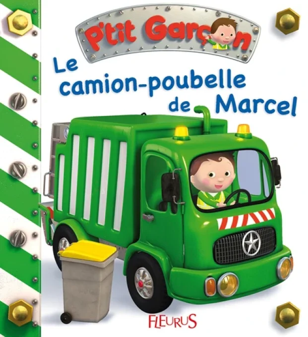 Le camion poubelle de Marcel, p'tit garçon