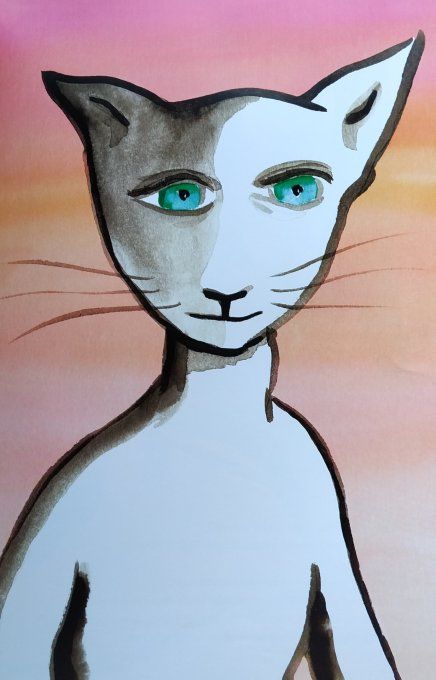 Le chat rouge