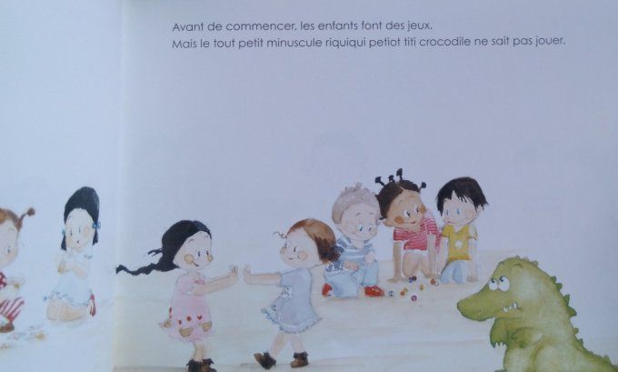 Le crocodile de l'école