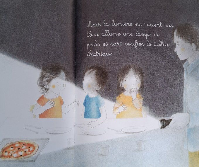 Le dîner aux bougies, mes petites histoires Montessori