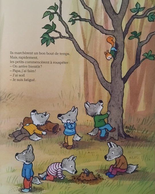 Le grand méchant loup et ses 14 loupiots