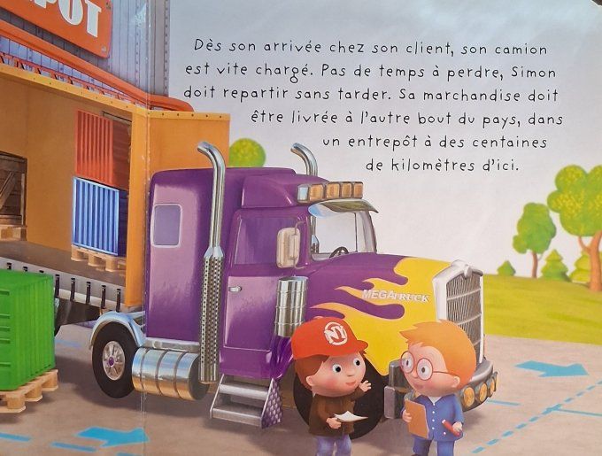 p'tit garçon, Le gros camion de Simon