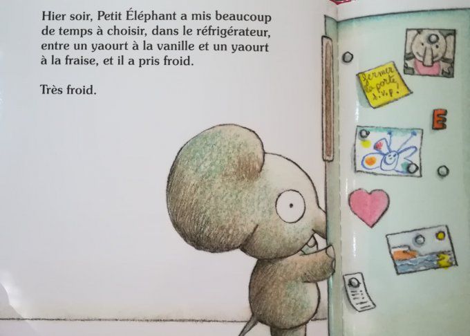 Le gros rhume de petit éléphant