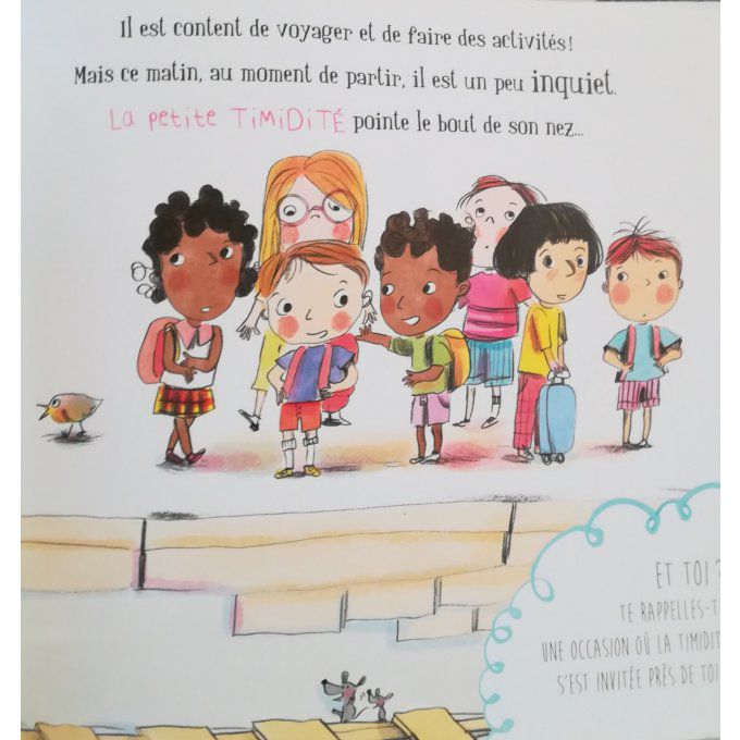 Le livre de mes émotions, la timidité