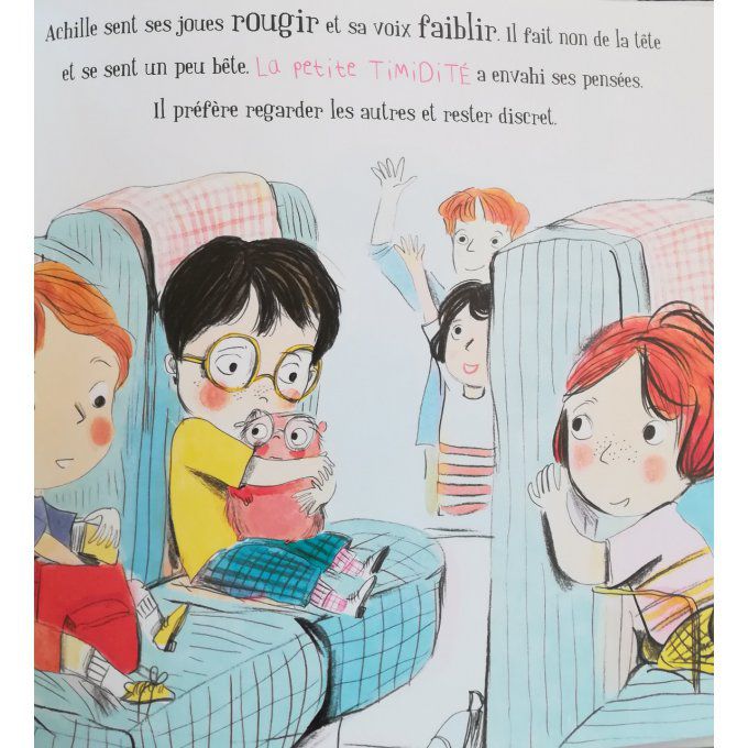 Le livre de mes émotions, la timidité